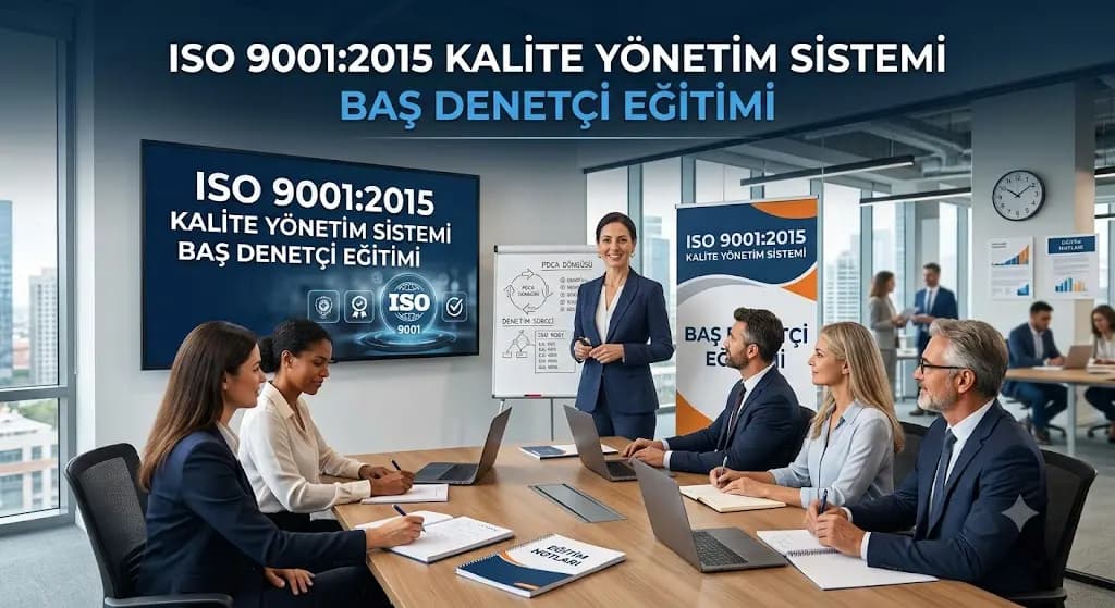 ISO 9001:2015 Kalite Yönetim Sistemi Baş Denetçi Eğitimi