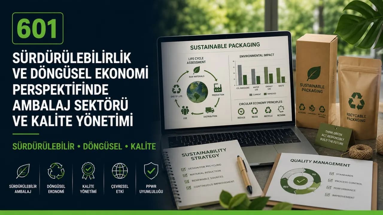 Sürdürülebilirlik ve Döngüsel Ekonomi Perspektifinde Ambalaj Sektörü ve Kalite Yönetimi